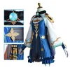 Anime Costumes Anime Genshin Impact Sucrose Cosplay Venez Saccharose Perruques Costume Robe Uniforme Halloween Party Outfit Pour Femmes Ensemble Complet Z0301