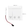 Pannello controller LED DC5-24V Regolatore RF Pixel reflusso per WS2811 Bianco / Bianco caldo Acqua corrente che scorre Luce di striscia di corsa di cavalli