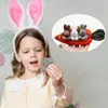 Pluszowe lalki wielkanocne mini pluszowa lalka 3 króliczki w marchewkowej torebce zabawka dekoracje wielkanocne śliczne króliki przenośna torba dla dzieci
