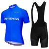 Orbea Bisiklet Kısa Kollu Jersey Bib Şort Setleri En Çok Satan UV Anti-UV Yaz Bisiklet Giyim Nefes Alabilir Bisiklet Tekdüze Ropa Ciclismo Y23030602
