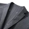 Costumes pour hommes 2023 automne haut de gamme hommes vêtements simples sans couture pour les affaires légères blazers occasionnels Blaser Masculino FCY1746