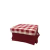 Chair Covers Customized EKTORP Pedal Footstool Cover Nordic Roma All-inclusive Sofa Cloth Linen And Cotton