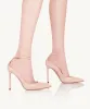 aquazzura sandals Pump high-quality Affair Box womens Original Love Aura Plexi Sandal Heels party wedding dress shoes heel sexy back strap leather sole S6N0