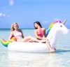 Giant Unicorn Floats Pool Swan swim Pool Toy Swimming Pegasus Float Inflatable Air Mattress Toy Adult children floating Seats ring Water Lounge Raft