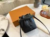 Designer Evening Bags Tote Nano Noe M81266 Läder axelväska crossbody väskor handväskor mini hinkväska kvinnor handväska plånbok grossistpris