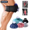 Genouillères coudières Bandage de sac de glace professionnel avec sac de glace réutilisable pour bras mollet genou cheville épaule cou entorse compresse chaude et froide J230303