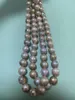 سلاسل 2023 Sea Pearl Women's Necklace 12-15mm طبيعية مستديرة لؤلؤة أزياء المجوهرات للسيدة