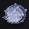 Kitchen Storage & Organization Silicone Fresh Keeping Cover Reusable High Temperature Resistance Microwave Heat Pack Bowl Pan Oven Frid