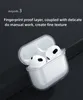AirPods3 Kulaklık Yastıkları için Kabuk TPU Bölünmüş Kulaklık Kapağı Apple 3. Nesil Kulak Kılıfı Bluetooth Kulaklık Kapağı Yumuşak