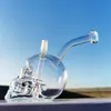 Glass Dinosaur Bong Hookahs Skull Smoking Pipe Downstem perc 14mm glass bowl Water bongs Recycler Dab Rigs