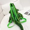 Sacs d'école Mode parent-enfant créatif 3D dinosaure sac à dos mignon Animal dessin animé en peluche sac à dos dinosaures sac pour enfants enfants cadeaux 230302