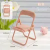 Cute Color Foldable Mobile Phone Stand Desk Holder Universal Lazy Bracket Adjustable Chair Phone Holder