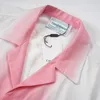 Men s Casual Shirts Casablanca Set 2023 Summer Suit Collar Lapel Short sleeved Shirt Flower Lemon Print Pattern All match Models 230302