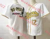 #3 Kelly Leak The Mad News Bears Baseball Jerey Mens Youth costurou #12 Tanner Boyle Chicos Bails Let Letter Ring Film Jerse0110