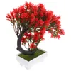 Kwiaty dekoracyjne bonsai drzewo sztuczna fałszywa pinie