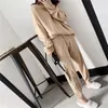 Pantalon femme tricot ample femme automne hiver 2023 Harem taille élastique torsion radis pull Streetwear femmes