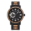 Wristwatches BOBO BIRD Men Wood Stainless Stee Automatic Mechanical Wristwatch 2023 Top Valentine's Day Gifts For Dropship