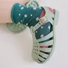Sokken 4/6 Paren Koreaanse kinderen Zomer Fashion Solid Dot Children's Ankle Baby Boys Girls Gerimpeld Cuff Crew Sockens Leuk cadeau
