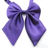 Laço amarra pura cor masculina e feminina Flores Flores de moda Acessórios para personalidade Vestido profissional RibbonBow