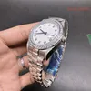 Herren-Armbanduhren, Automatikuhr, silberne Edelstahluhr, Business-Herren-Diamantuhr, modische Herrenuhr