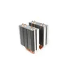 6 Copper Pipe Double Tower RGB CPU Radiator Cooler 90mm 3Pin Fan 775 1150 1155 1366 1356 AM3 AM4 X79 2011 PC SYPER 2011-V3