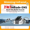 새로 발사 된 2-in-one 적외선 Emszero Slimming- 적외선 비 운동 슬리밍 지방 연소 근육