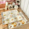 Play Mats Infant Shining 200x180x1.5cm Baby Play Mat Dikke Cartoon XPE Kid Play Mat Foldable Antiskid Carpet Children Games Mat 230303