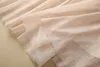 2023 Spring Abricot Cloral Print Tuled Платье с короткими рукавами круглое шею