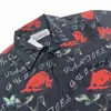 Camisas casuais masculinas Wacko Maria Camisa Completa Impressão Engraçada Céu Tóquio Verão Rosa Havaiana Homens Mulheres Camisa Solta T230303