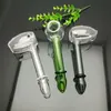 Hookahs Nova Europa e Americaglass Bubbler de tubo de tubo de água Bongo de vidro novo tipo de tubo de vidro de filtro de bolha super grande espessado