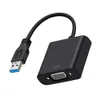 USB To VGA Adapter 2.0/3.0 External Video Card Multi Display Converter 1080p for Desktop Laptop PC Monitor Projector