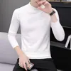 Men's Sweaters Long-sleeved T-shirt Autumn And Winter Korean Knitted Sweater Warm Clothes Thin Bottoming Shirt Men