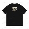 xinxinbuy Men designer Tee t shirt 23ss Hammer nail kit print short sleeve cotton women Black blue White Khaki brown XS-L