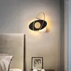 벽 램프 침실 장식 창조적 인 아크릴 거실 인테리어 라이트 홈 장식 스콘 배경 조명 22W