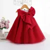 Robes de fille Filles robe de bal robe boutique mode gros arc robes de bal fête d'anniversaire pageant porter mariage princesse vient pour les enfants