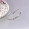 Braccialetto CiNily Creato Braccialetti con opale di fuoco bianco Braccialetto aperto placcato in pietra Bracciale regolabile per regali per ragazze donna