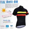 Set da corsa TOPBIKE Maglia da ciclismo da uomo Set Summer Road Mountain Bike Abbigliamento Pro Uniforme da bicicletta Abbigliamento MTB antiurto