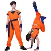 Anime Costumes Master Roshi Parentchild Cosplay Son Goku Piccolo Adults and Kids Come Anime Set Halloween Children Cool Outfit Z0301