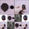 Accessoires de dessin animé Akatsuki Épingles en émail dur Recueillir Funny Comic Figure Broche en métal Sac à dos Collier Revers Badges Bijoux de mode D Dhl3W