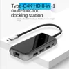 USB C Laptop Docking Station 3.0 RJ45 PD SD/TF HDMI Hub dla MacBook Pro HP Dell Surface Lenovo Dock