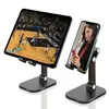 For Tablet stand Aluminum wall phone holder alloy phone stand adjustable rotating stand Foldable phone iPad lifting stand Retractable foldable desktop lazy stand