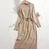 Vestidos casuais vestido de suéter feminino outumn winter gurtleneck jumers sash amarrar up woman mulher moda vestidos 2023