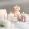 Vela perfumada decoración del hogar vela decorativa aromática rosa romántica para decoración de año nuevo casa ins velas perfumadas
