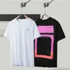 Camiseta de diseñador para hombre camisetas tops de diseñador camiseta para hombre moda ropa de diseñador para hombre camiseta blanco negro cuello redondo algodón manga corta camiseta de diseñador camisetas SX-L