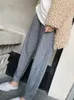 Pantalon femme tricot ample femme automne hiver 2023 Harem taille élastique torsion radis pull Streetwear femmes