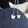 Pendant Necklaces Cute Double Butterfly Necklace For Women Aesthetic Animal Clavicle Long Chain Bijoux Femme Birthday Gift