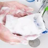 Handgemaakte exfoliërende mesh zeeptas huishoudelijke reinigingsgereedschap Soap Bubble Mesh Bags Dubbellaag schuim net zeep Soap Saver Bouch Bags Body Facial Cleaning Tool