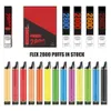 Top% 5% 5 puf esnek 2800 puflar tek kullanımlık çubuklar vape kalem 1500mAh pil 10ml kartuş ön doldurulmuş e Cig sigara buharlaştırıcı taşınabilir buhar devcice