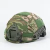 Housse de casque tactique, protection extérieure, Camouflage rapide, housse de casque en tissu respirant