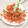 Decoratieve bloemen 40heads Pink Baby's Ademen Artificial Gypsophila Wedding Home Diy Bouquet Decoration Bruid Hand Holding Bloem Bouquets